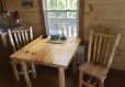 Riverside Log Cabin - Dinning-room table