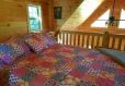 Frontier Log Cabin - Bedroom