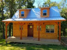 Frontier Log Cabin - Frontier Front